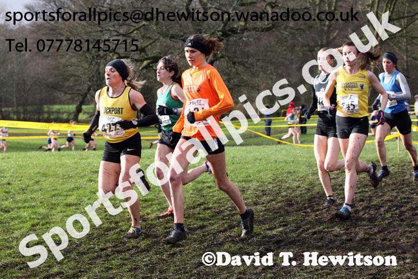 Senior womens Northern Cross Country Champs., Witton Park, Blackburn. Photo: David T. Hewitson/Sports for All Pics